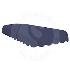 ShoreMaster 23 x 108" Hydrofend Navy Blue Canopy Cover - SMR23108-HF-NYBL ShoreMaster Hydrofend Navy Blue Canopy C