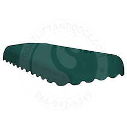 ShoreMaster 23 x 108" HarborTime Mallard Canopy Cover - SMR23108HT-MAL ShoreMaster HarborTime Mallard Canopy Co