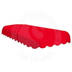 ShoreMaster 19 x 108" HarborTime Cardinal Red Canopy Cover - SMR19108HT-RD ShoreMaster HarborTime Cardinal Red Cano