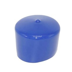 ShoreMaster 2.375 x 1.5 Round Blue Cap - 1001814 ShoreMaster 2.375 x 1.5 Round Blue Cap