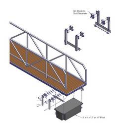 ShoreMaster Float Cradle for Gangway ShoreMaster Float Cradle for Gangway