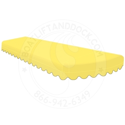 Hewitt Flared End Style Replacement Canopy Covers Hewitt Shelter-Rite Yellow Canopy Cover