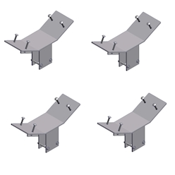 ShoreMaster Pontoon Cradles - 1007004 ShoreMaster Pontoon Cradles - 1007004