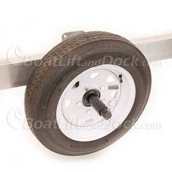Auto Tire Wheel Kit With Axle Bracket Hub Wheel Kit for Auto Tire