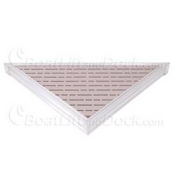 ShoreMaster Tan Flow Through 3 Dock Corner Panel ShoreMaster Flow Through 3 Dock Corner Panel