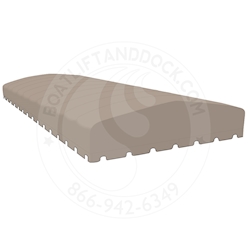Max Stordry 30 x 122" Hydrofend Bronze Taupe Cover - Closed End Style - MAX30122HF-BT Feighner  Hydrofend Bronze Taupe Canopy C
