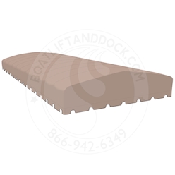 Max Stordry 28 x 108" HarborTime Beige Suede Cover - Closed End Style - MAX28108HT-BSE Feighner  HarborTime Beige Suede Canopy C