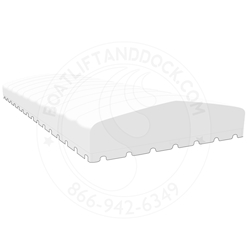 Max Stordry 28 x 122" Shelter-Rite White Cover - Closed End Style - MAX28122V-WH FeighnerShelter-Rite White Canopy Cover
