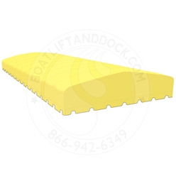 Max Stordry 26 x 122" Shelter-Rite Yellow Canopy Cover - Tower Zipper Open End Style -  TMAX26122V-YW Feighner Shelter-Rite Yellow Canopy Cove