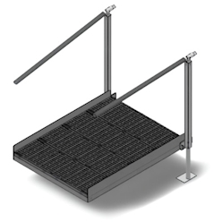 QRamp M1 - Sloping Section with Legs
