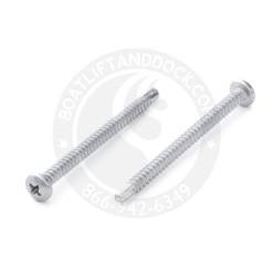 Pan Head #10 x 2.5" Deck Screws - 50 Pack