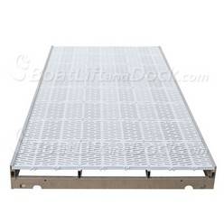 LochDock 4 x 8 Section with White Sure-Step  - 55-11234 Max 4 x 8 White Sure-Step Lochdock Section