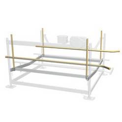 ShoreStation 16.5 GlideRail For Galvanized V-Rack Lifts 4,000 - 6,000 MS/EDS/HS Centering System Glide Rails on ShoreStation Boat Lifts with V-Rack Cradles