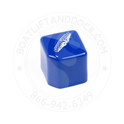 ShoreMaster 5 Sided Dock Post Cap - 1000984 ShoreMaster 2 inch Dock Post Cap-Blue