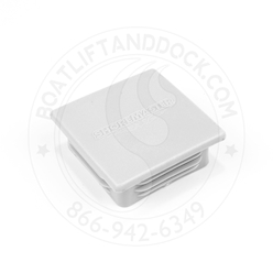 ShoreMaster - Press-In Dock Corner Cap - 1000875 ShoreMaster - 2 inch Dock Post Cap-Grey