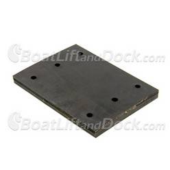 Rubber Plate for ShorePort Flexi-Hinge Assembly - 1001127 ShorePort Flexi-Hinge Rubber Plate