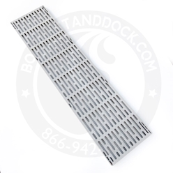 Step Tread Thru Flow - Light Gray - 48" x 12" - No