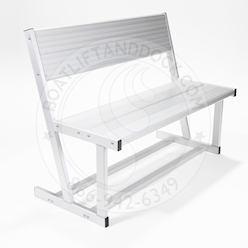 Anodized Aluminum Universal Dock Bench