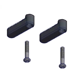 ShoreMaster Decking Clips for Glacier or Vertex Decking - 1017490 ShoreMaster Decking Clips for Glacier or Vertex De