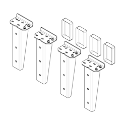 ShoreStation Pile Side Mount Lift Tube Hanger Kit