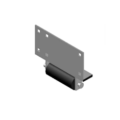 Standard Duty 3" Elongated Side Mount Pipe Holder
