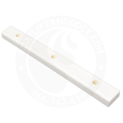 ShoreMaster White Replacement Vertical Poly Bumper