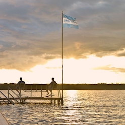 ShoreStation Classic Dock Flag Pole