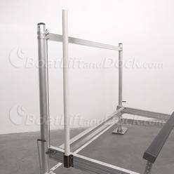 ShoreStation HA0097 Front Post Guide - Pair - Aluminum Cradle ShoreStation Front Post Load Guide