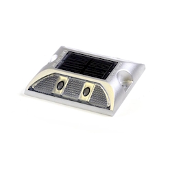 Solar Deck Dock Light - White Solar Deck Dock Light - White
