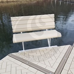 ShoreMaster Off-Deck Lake View Bench - Tan ShoreMaster Off-Deck Lake View Bench