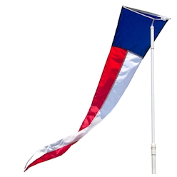 Replacement Dori Pole 14 x 24" Pennant Flag