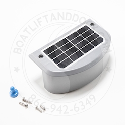 Solar Rail Light - 3 Color LED Switchable 2022 New Design Instructions