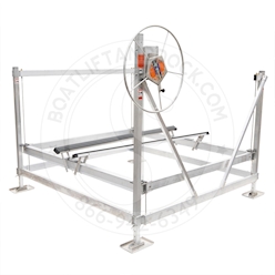 CraftLander 4,500lb Capacity Vertical Aluminum Boat Lifts CraftLander MH-V45108SS - 4,500 lb Capacity Vertic