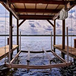 ShoreStation LTPM408HS-HPU300 - 4000lb FlexPower Boat House Hoist 4000 lb Flex Power Boat House Lift