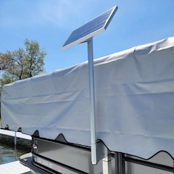 20 Watt Solar Charging Kit For 12V High Use Systems 20 Watt Solar Panel & Charging Kit For 12V High Us
