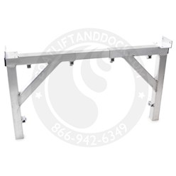 8ft Wide Aluminum Under Dock Support - 24" Tall Frame Aluminum Under Dock Support - 24" Tall & 8ft Wide