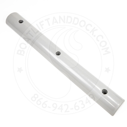 36" Half Round Bumper with Lip - Light Gray 36" Half Round Bumper with Lip - Light Gray