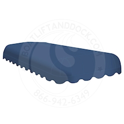 HarborMaster Rounded End Style Replacement Canopy Covers HarborMaster Hydrofend LakeShore Blue Can
