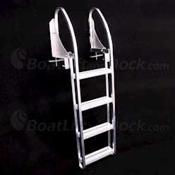 ShoreLine Universal 5 Step Pivoting Dock Ladder ShoreLine Aluminum 5 Step Pivoting Dock Ladder