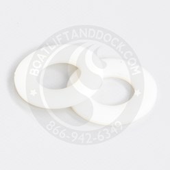 CraftLander 1" ID X 1-7/8" OD Nylon Washer - H-SPA