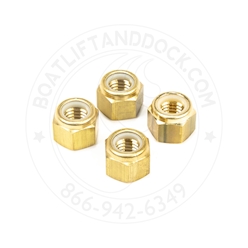 CraftLander 3/8" Nylon Lock Nut (4 Pack) - H-NL37-