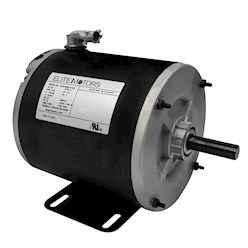 Elite 56 Frame Flat Plate Style Lift Motors Elite 3/4 HP Painted 56 Frame Boat Lift Motor