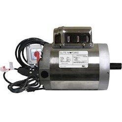 Elite 1 HP Stainless Steel C-Face Boat Lift Motor