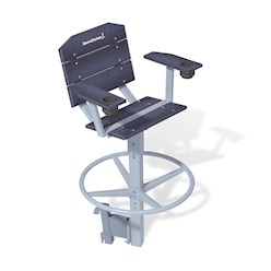 ShoreStation Dock Swivel Chair - Gray ShoreStation Dock Swivel Chair - Gray