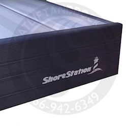 ShoreStation Gray End Boards for All Aluminum Sections Dock End Board - 2ft for Aluminum Side Dock - Gray