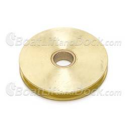 ShoreMaster 3.5" Brass Sheave - 1004657 ShoreMaster 3.5" Brass Sheave - 1004657