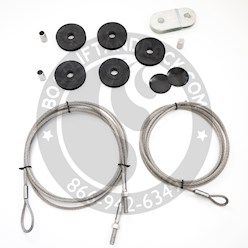 OEM Pulley / Aftermarket Cable Rebuild Kit For Shorestation Shorestation OEM Pulley / Aftermarket Cable Rebuil