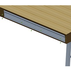 ShoreStation T Connector Pair for Aluminum Sided Miter Corner - DA-0120 Product