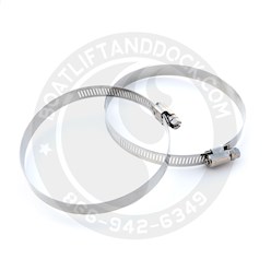 Pack N-Style Stainless Hose Clamps (Pair)