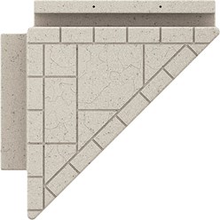 Wave Armor - 30" Wave Dock Corner Section